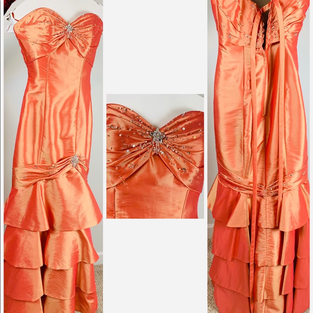 Coral springs prom dress